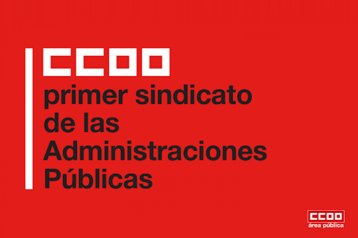 CCOO es el primer sindicato en la Funcin Pblica.