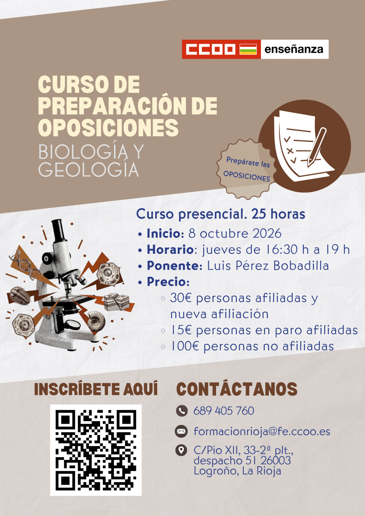 curso oposiciones