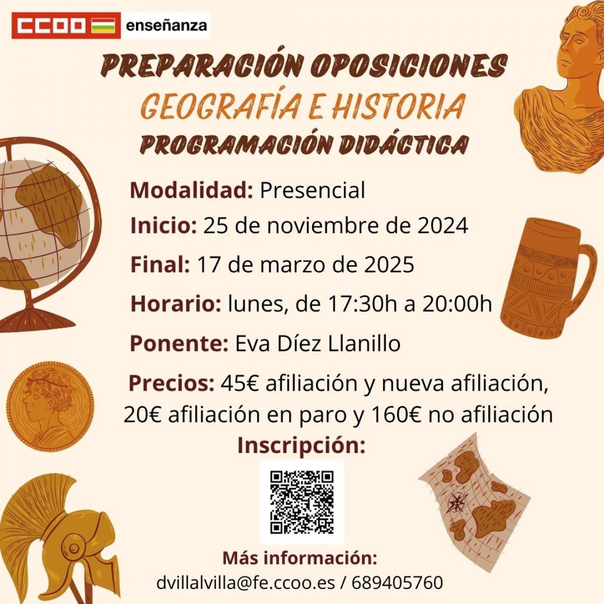 Oposiciones Geografa e Historia