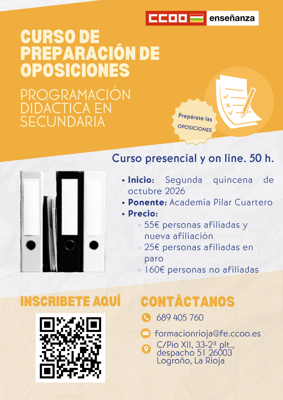 curso oposiciones